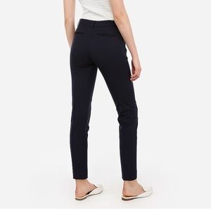 Express Mid Rise Columnist Piped Ankle Pant